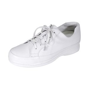 👟 24 Hour Comfort Sasha Women's Wide Width Classic Leather Sneakers 👟